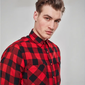 Checked Flanell Shirt - Urban Classics