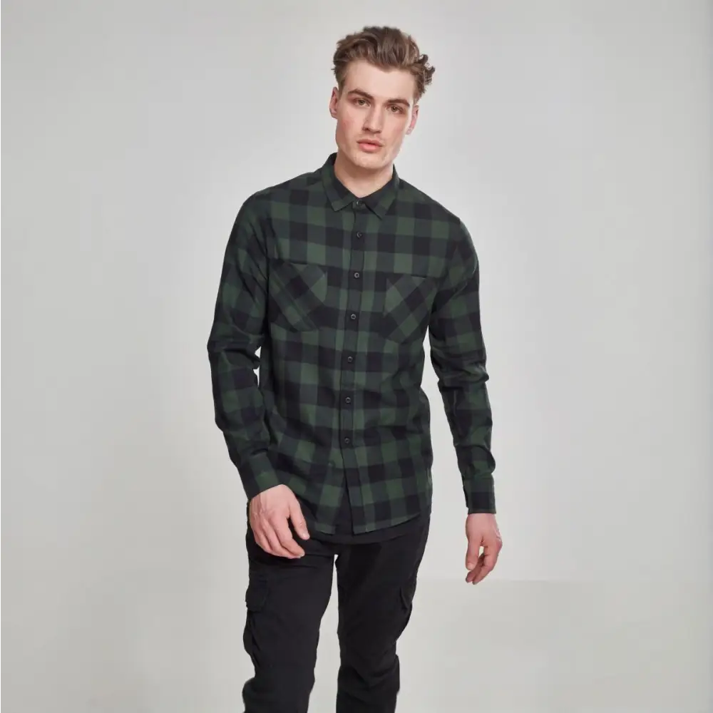 Checked Flanell Shirt - Urban Classics